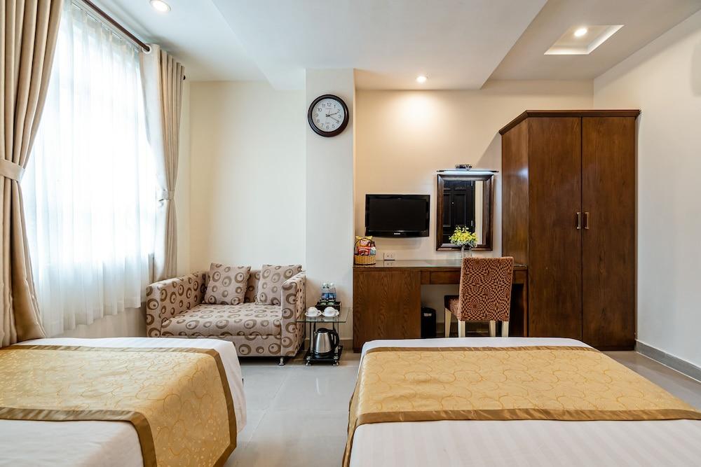 ฮวงงัน โฮเทล แอนด์ สวีท - ใจกลางเมือง Hotel โฮจิมินห์ซิตี้ ภายนอก รูปภาพ