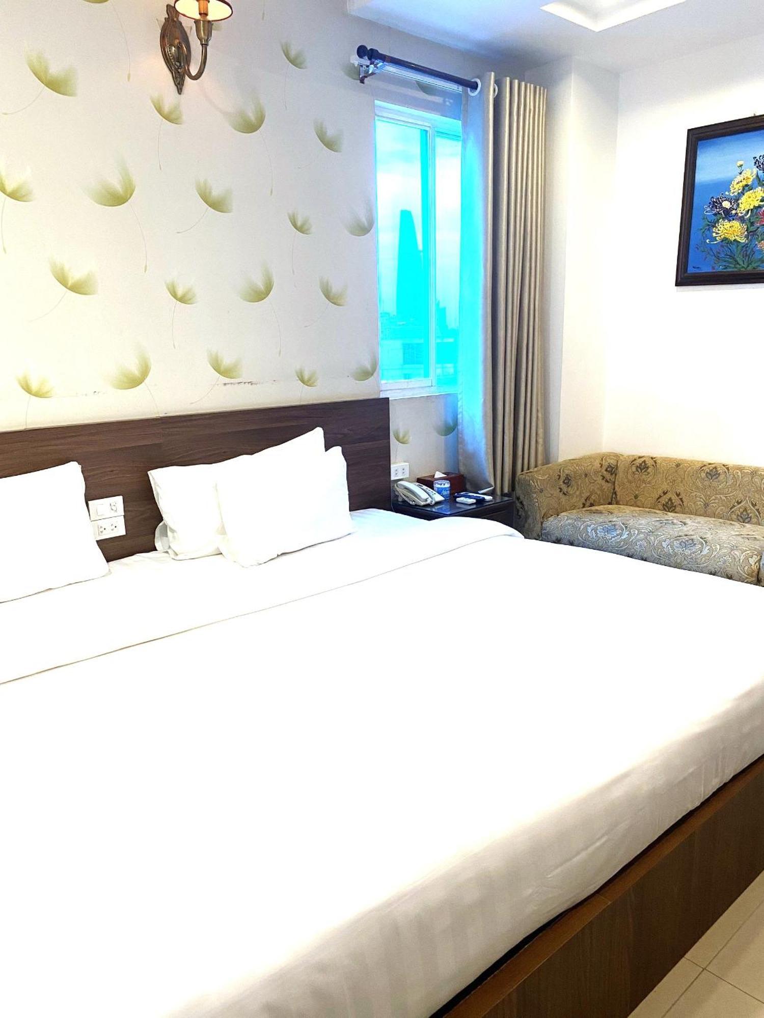 ฮวงงัน โฮเทล แอนด์ สวีท - ใจกลางเมือง Hotel โฮจิมินห์ซิตี้ ภายนอก รูปภาพ