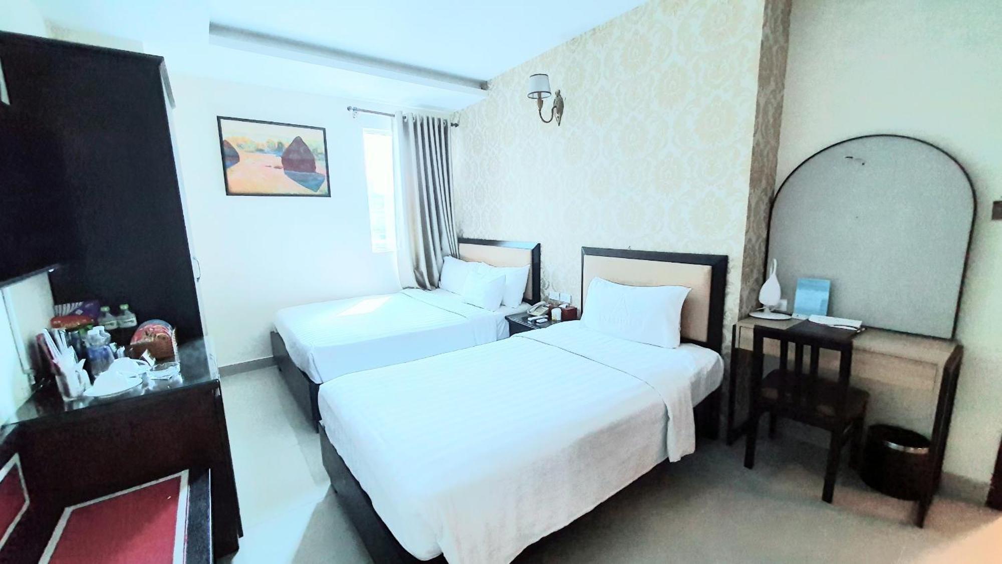 ฮวงงัน โฮเทล แอนด์ สวีท - ใจกลางเมือง Hotel โฮจิมินห์ซิตี้ ภายนอก รูปภาพ